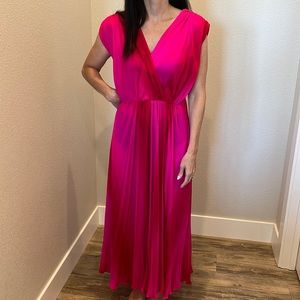 Jean Luis Scherrer sz8 silk dress